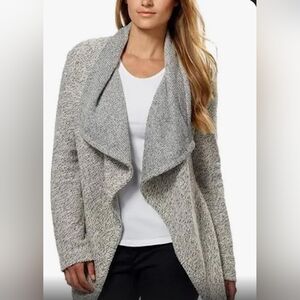 BNCI by Blanc Noir Black and White Cardigan